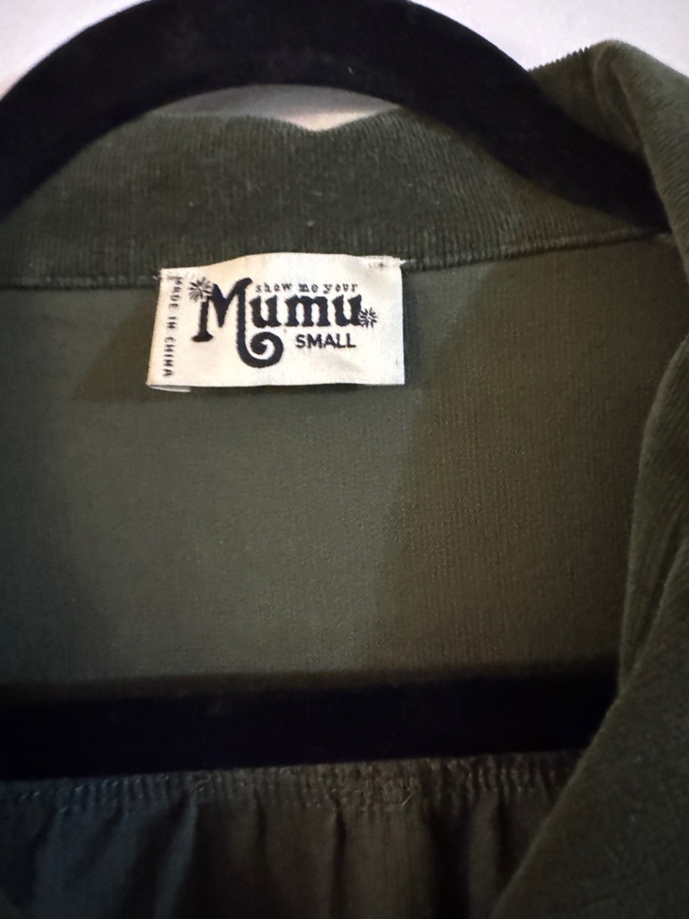 Show Me Your Mumu Outlaw Romper in Cypress Green Size Small Like New - Picture 8 of 11